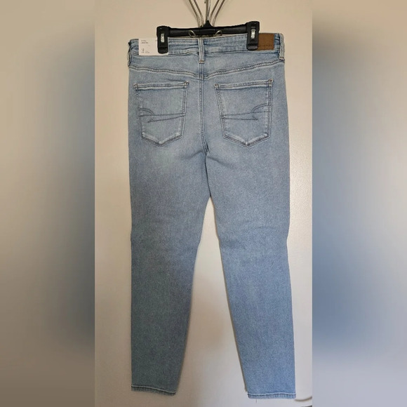 AE Next Level Stretch Hi Rise Jegging Sz 12 Short - Picture 2 of 13